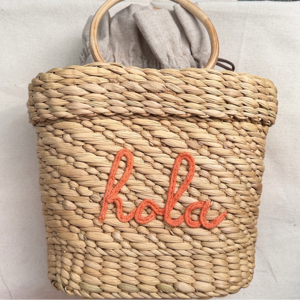Poolside The Mak Orange Aloha Mini Tote Bag